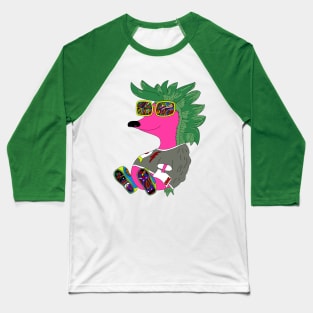 Cool Hedgehog Baseball T-Shirt